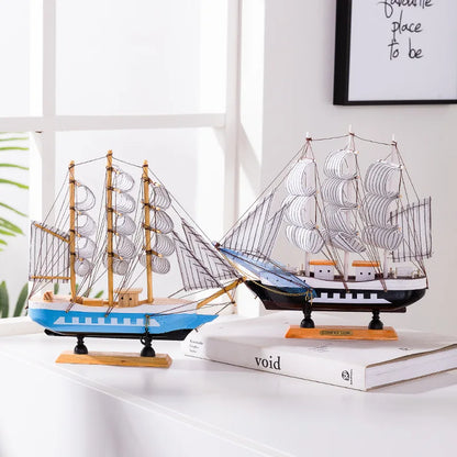 Harbor Horizon™ Wooden Ship Décor