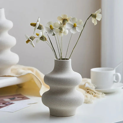 Frosted Flora™ Ceramic Pot