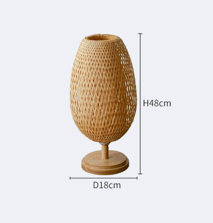 Rattan Glow™ Lamp